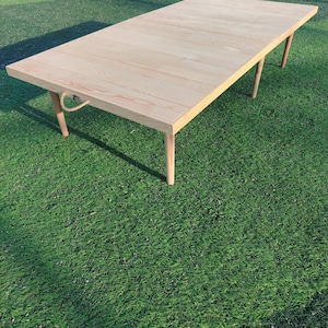 28*60 Inch (H):13 Inch  Boho wood table   coffe table,picnic table, low table, foldable table, handmade wood table, camp table, picnic table