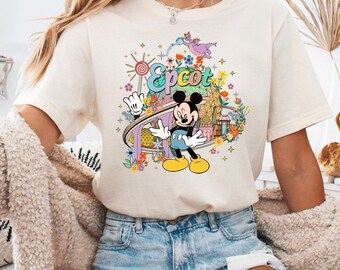 Disney Epcot Shirt, Epcot  Mickey and Friends Shirt, Disney Shirt, Mickey And Friends Disney Trip Shirt, Disney Trip Matching Sweatshirt