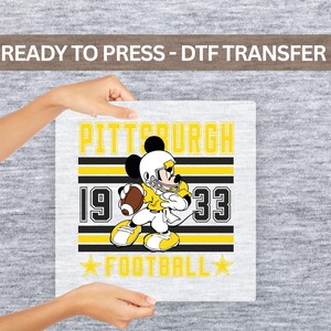 Pittsburgh Steelers HTV Heat Transfer Vinyl – Iron On, Not A Patch