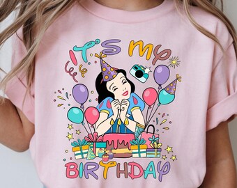 Snow White Princess Birthday Girl Shirt, Disney Snow White Toddler Sweatshirt, Disneyland Snow White Kids Shirt, Disney Girls Birthday Trip