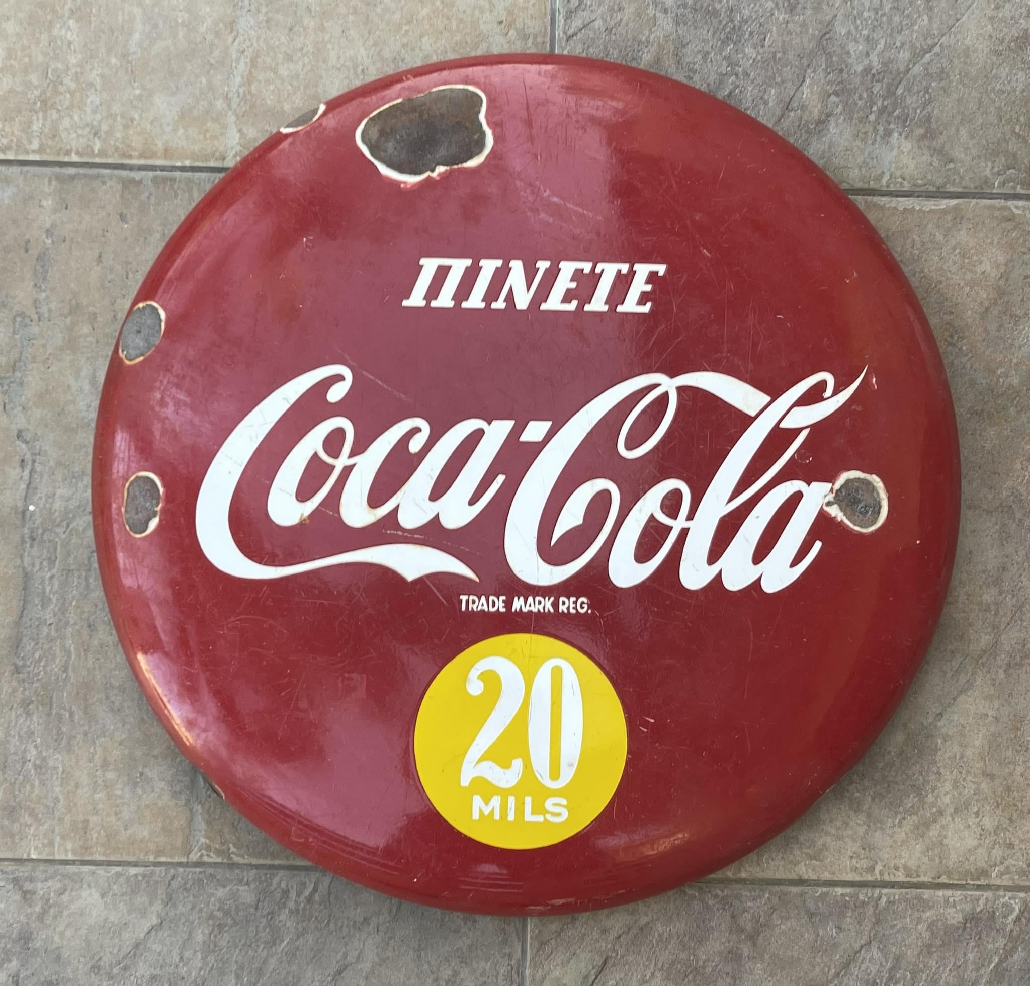 Coca Cola Button Signs - Etsy
