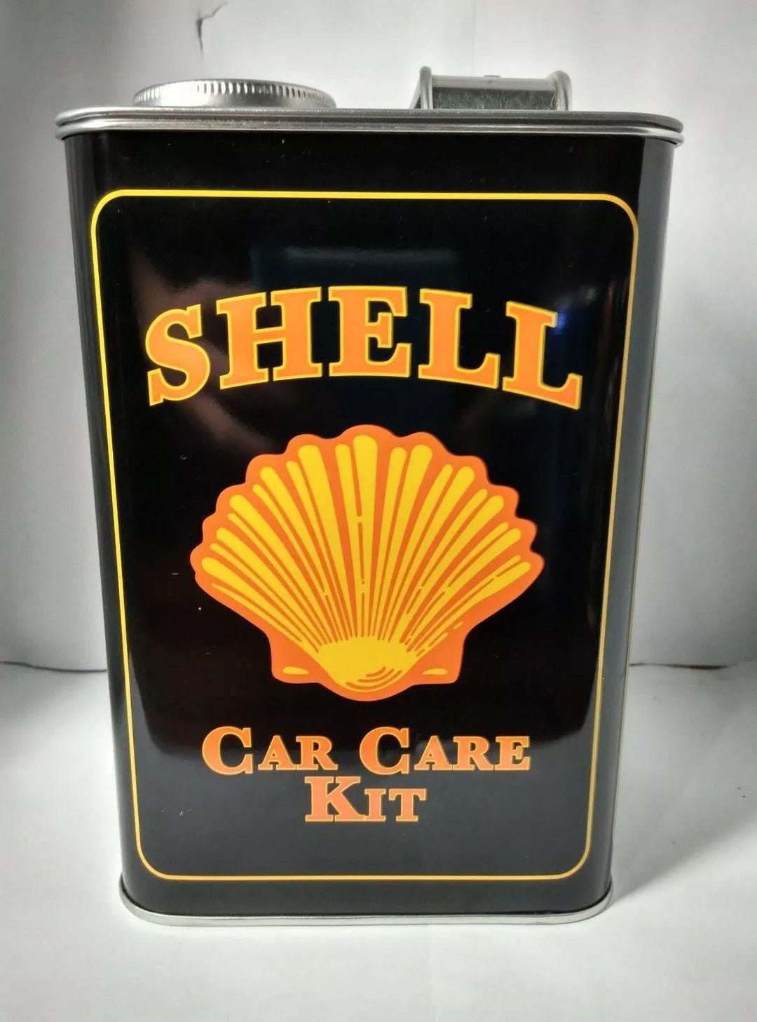 Shell X-100 Car Care Kit Retro Tin Can Celebrating 120 Years - Etsy