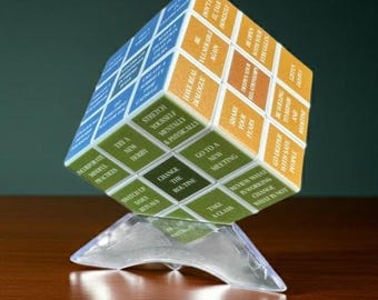 Sobriety Cube - Recovery Fidget Tool, Positive Reinforcement