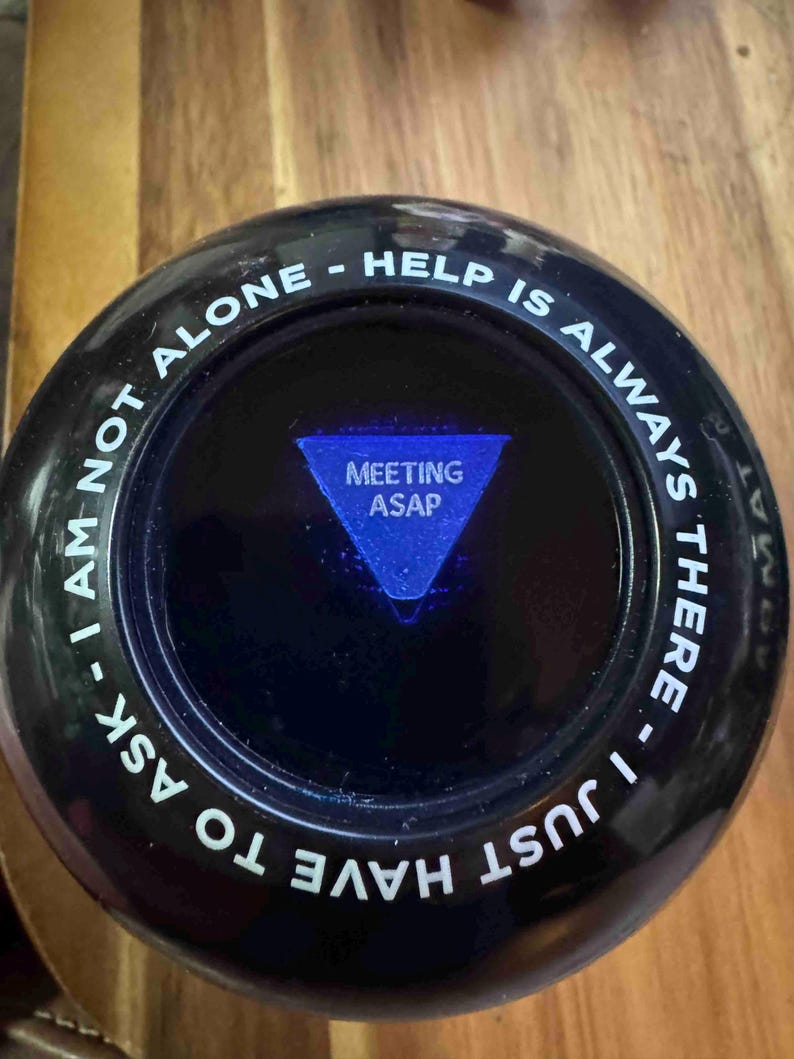 Recovery 8 Ball - Funniest Sobriety Gift image 10