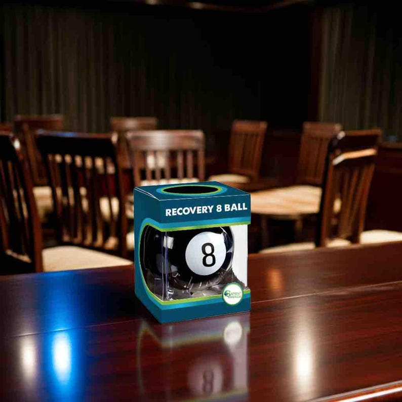 Recovery 8 Ball - Funniest Sobriety Gift image 5