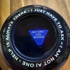 Recovery 8 Ball - Funniest Sobriety Gift image 6