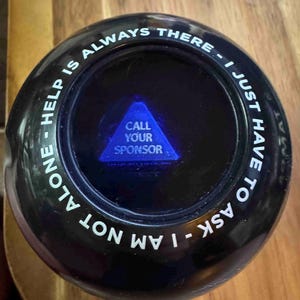 Recovery 8 Ball - Funniest Sobriety Gift image 9