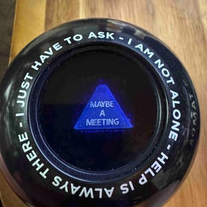 Recovery 8 Ball - Funniest Sobriety Gift image 12
