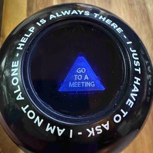 Recovery 8 Ball - Funniest Sobriety Gift image 8