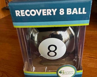 Recovery 8 Ball - Funniest Sobriety Gift