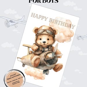 男の子の誕生日カード