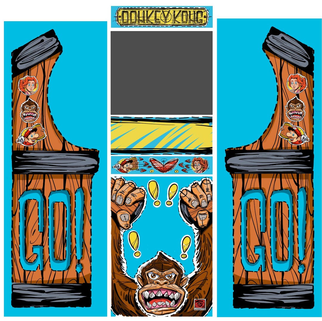 donkey-kong-arcade-cabinet-machine-arcade-vinyl-etsy