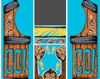 Donkey Kong Arcade cabinet machine arcade vinyl