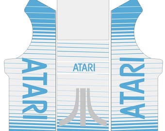 Atari System 1 Arcade Cabinet | Retro Arcade Artwork | Full Size Arcade Design | Classic Gaming Stickers | Multicade Cabinet Decals