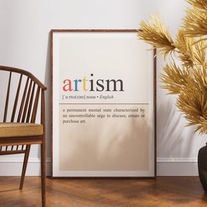 Gift For Artists, Art Lover Gift, Art Inspired Wall Art, Gift For Painter, Artist Present, Artist Gift Idea