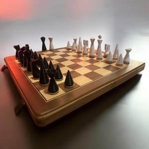 Modern Minimalist Chess Set (Board not included)