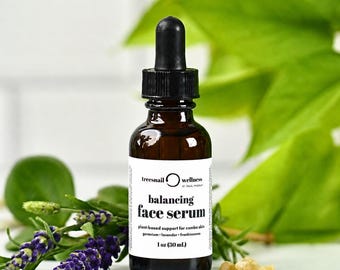 Balancing Face Serum – Natural Botanical Oil for Combination Skin