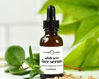 Acne Prone Skin Natural Face Serum – Clarifying Botanical Facial Oil