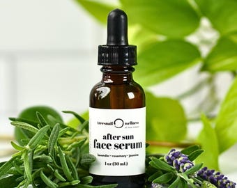 After Sun Face Serum – Restorative Botanical Facial Oil