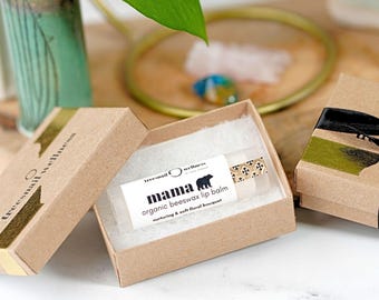 Set of 10 Natural Lip Balms – Individually Boxed Gift Set