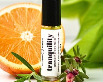Calming Essential Oil Roller – Natural Tranquility Grounding Blend