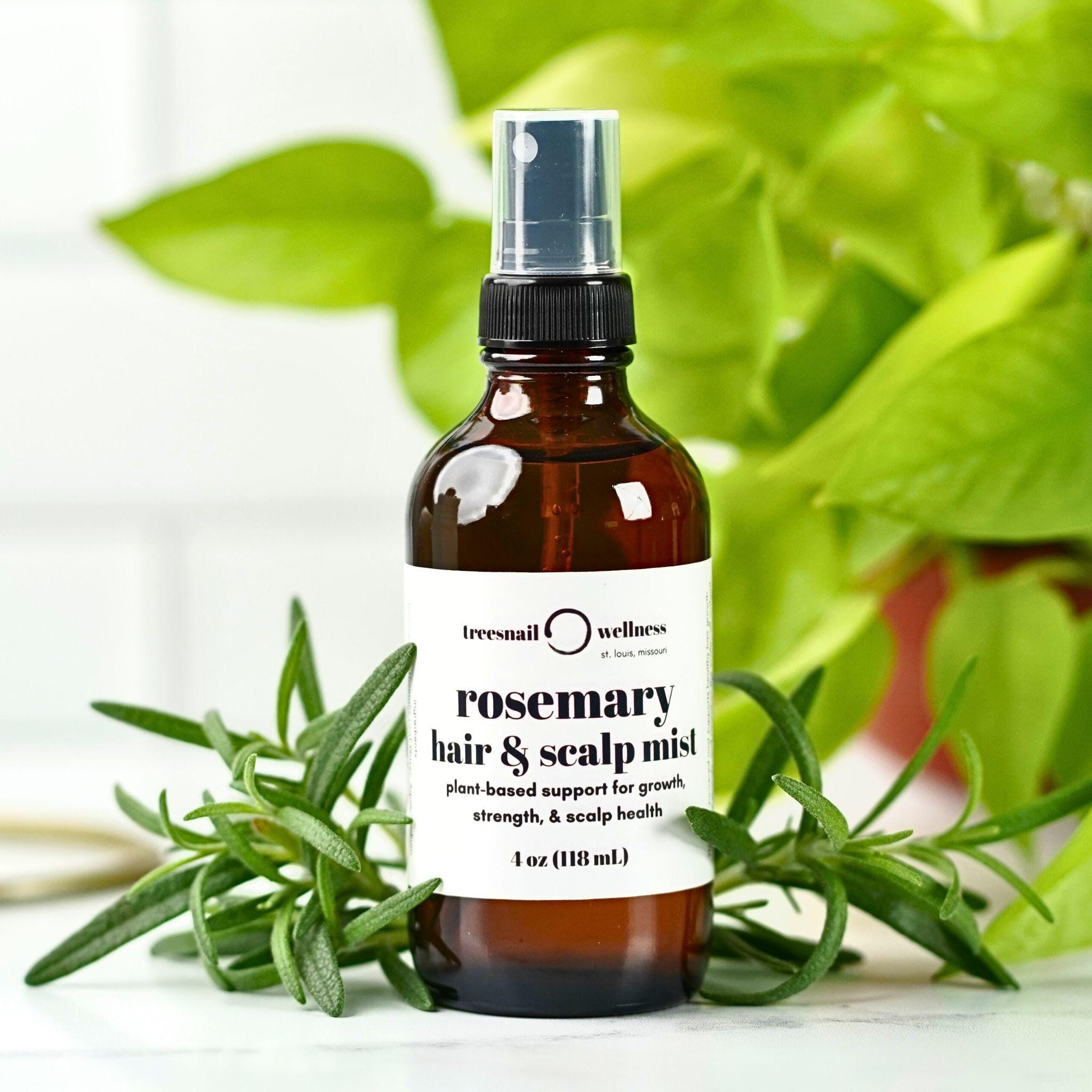 Rosemary Hair Growth Spray - Natural Scalp Mist for Thinning Hair