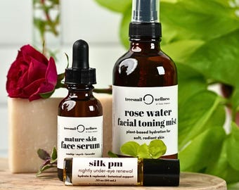 Mature Skin Skincare Set – Natural Anti Aging Routine