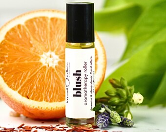 Sensual Essential Oil Roller – Natural Blush Romantic Botanical Blend