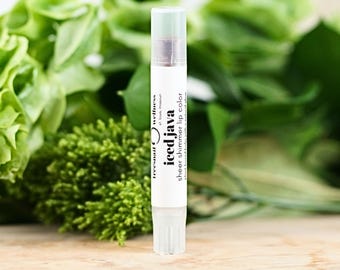 Sheer Copper Brown Tinted Lip Balm – Iced Java Natural Lip Shimmer