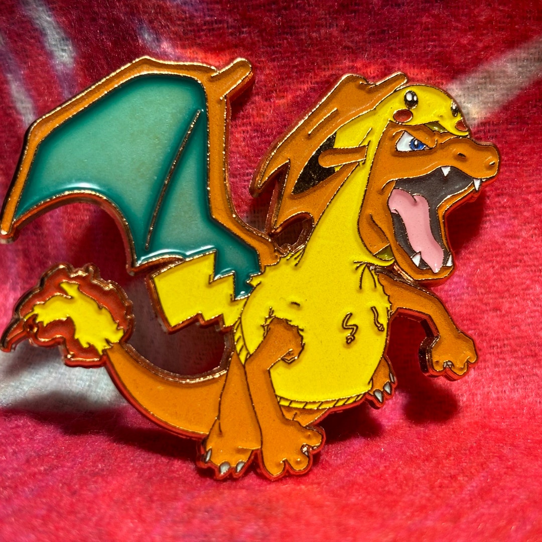 Charizard Pin Charizard Soft Enamel Pin Pokemon Pin Cosplay Theme Anime Pin Pikachu ...