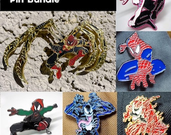 Spider-Man Enamel Pin Bundle