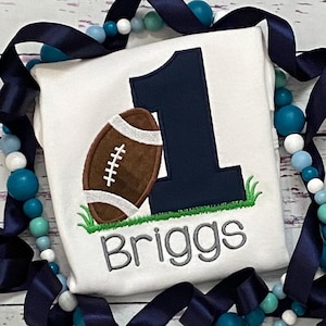 Boys Football Birthday Shirt - Football party shirt