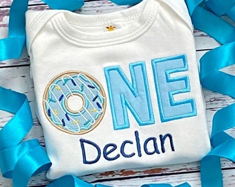 Donut First Birthday Shirt: "Sweet One" 1st Birthday
