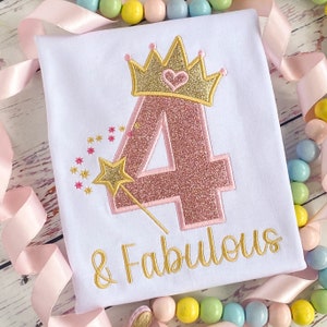 Princess birthday shirt - personalized sparkly birthday shirt