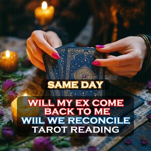 Wird mein Ex zu mir zurückkommen? Am selben Tag Liebeslesung und Versöhnungs-Tarot, können wir wieder zusammenkommen? Liebes-Tarot, Wahrsagen-Lesung