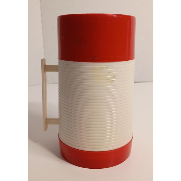 Botella térmica vintage ALADDIN HY-LO de una pinta con boca ancha para café y sopa