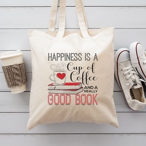 Book Lovers Tote School Bag - Gift for Book Lover - Gift For Bookworms - Gift For Teachers - Readers&#39; Tote Library Tote Shopper