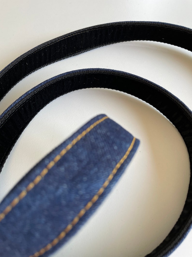 Denim Dog Leash Blue Denim Dog Leash Blue Jeans Dog Leash Etsy