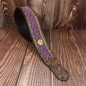 The Handel Strap - Vtar Handmade Vegan Acoustic/Electric/Bass Guitar Straps
