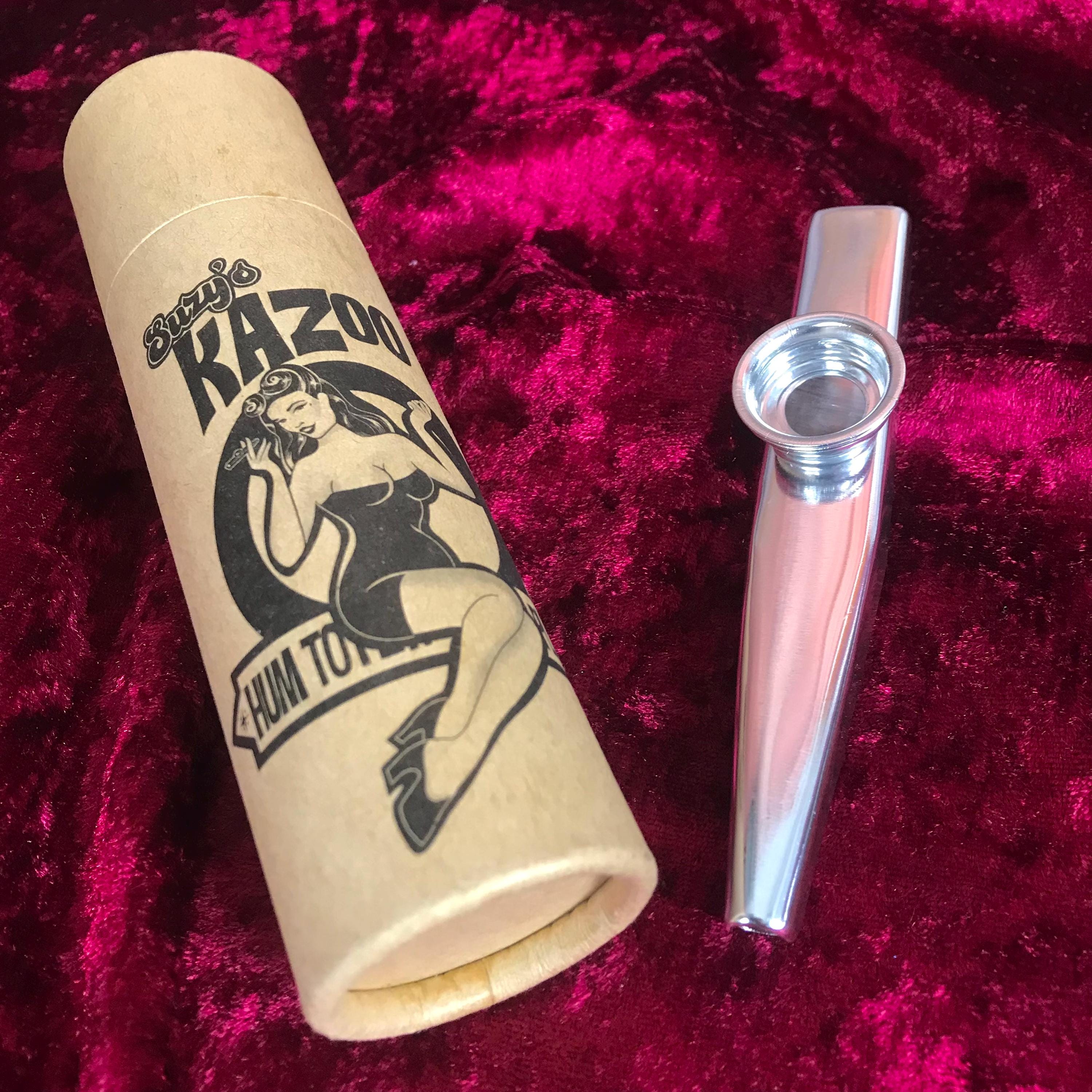 Suzy's Silver Coloured Kazoo - Original Boxed - 1940s Edition