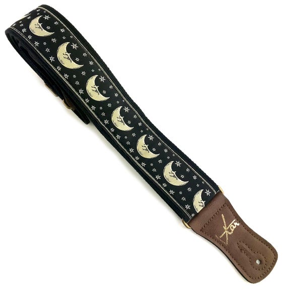 moon ギター ベース レザー ストラップ 【公式通販】