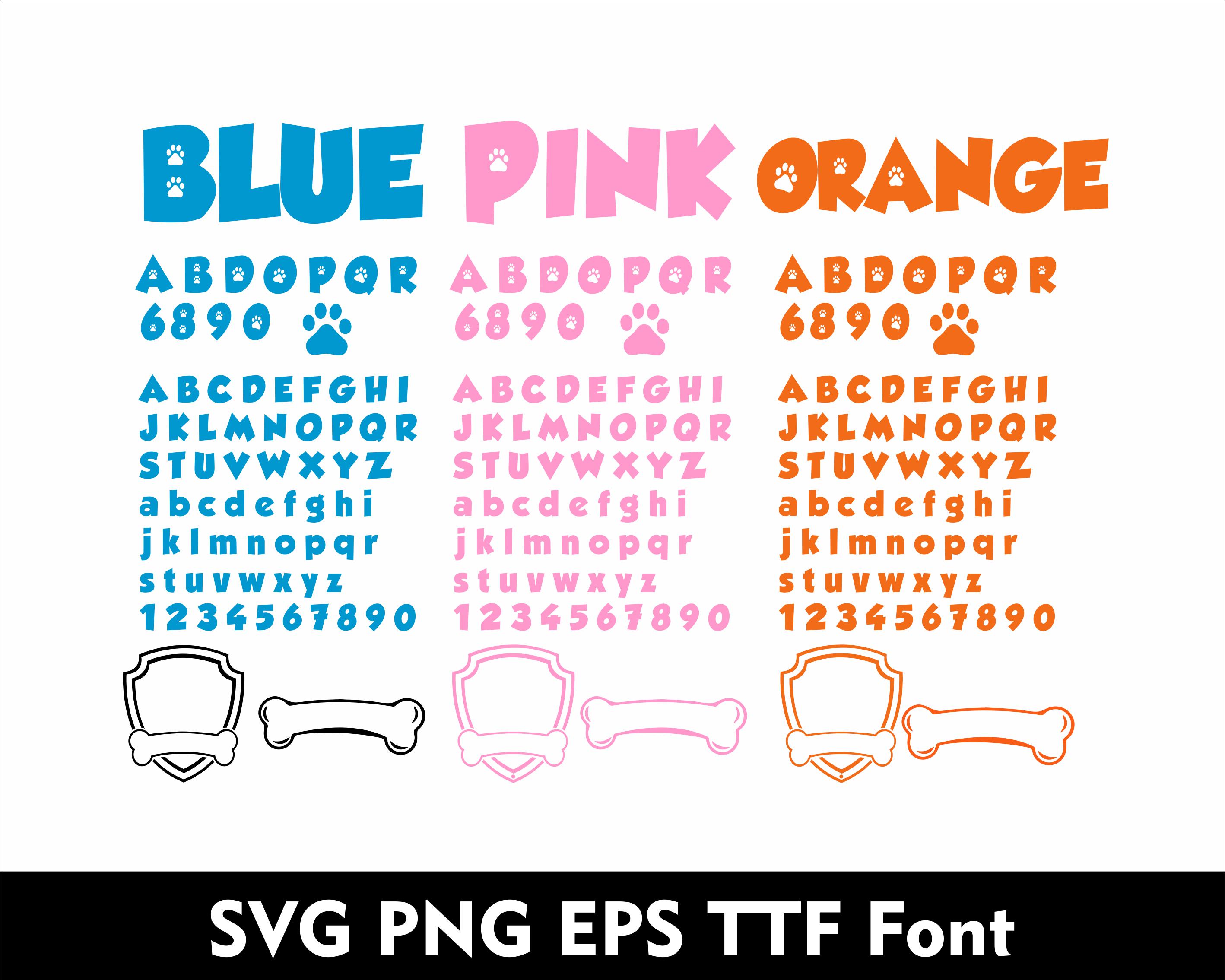 Paw font ttf - Etsy 日本