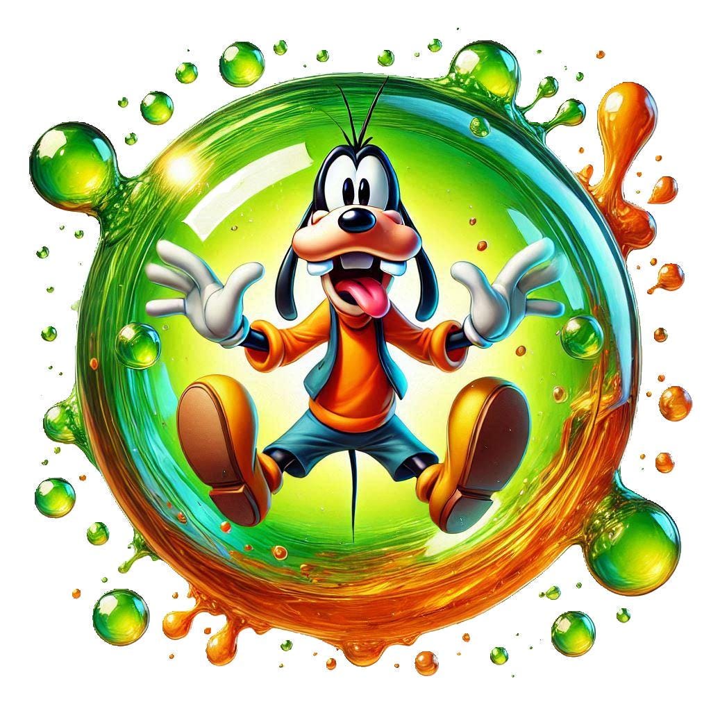 Goofy Design Watercolor PNG: Sublimation Design Set (5 Files) - Etsy