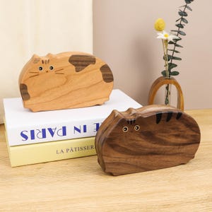 Schmuckschatulle/Schmuckkästchen/Schmuckkästchen in Katzenform/Schmuckkästchen/Kätzchen Schmuckschatulle/geeignet für unterwegs/Geschenk für Sie