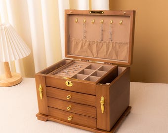 Jewelry boxes/wooden jewelry boxes/Jewelry Storage Box/unique jewelry boxes/gifts for her