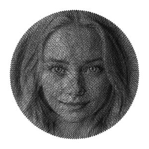 Custom String Art Portrait Kit: DIY Photo Gift, Wall Art bild 7