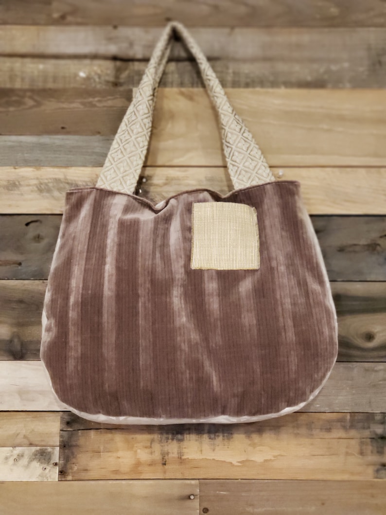 Handtasche Frauen Eule Applikation Tasche Vintage Stoff Etsy