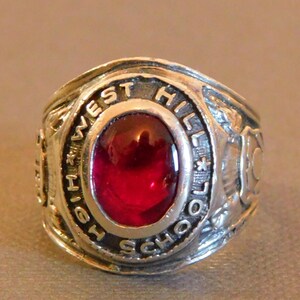 Schuyler Prep School 1965 カレッジリング 1965 High School Class Ring - Etsy