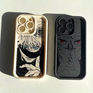 Jujutsu Kaisen Gojo / Sukuna Phone Case for iPhone 15 14 13 12 Pro Max