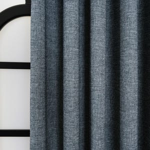Wide Linen Curtains for Bedroom, Drapery for Living Room, Custom Size Curtains, Rod Pocket Curtains, Linen Drapes